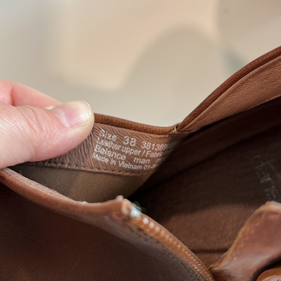 Dansko - 38/8, comfort, Brown Leather Ankle Boots - Picture 7 of 8